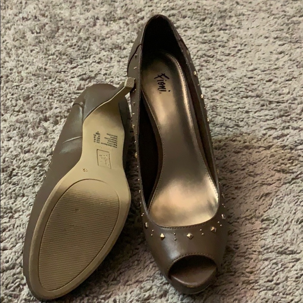 Brown shoes